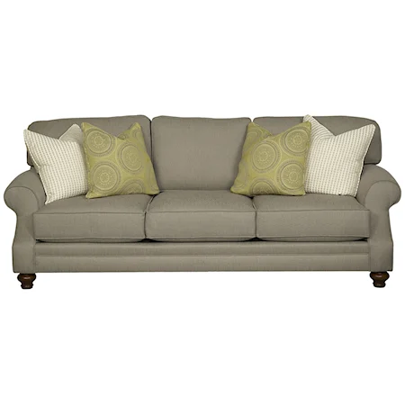 Stationary Sofa with Contemporary Elegance